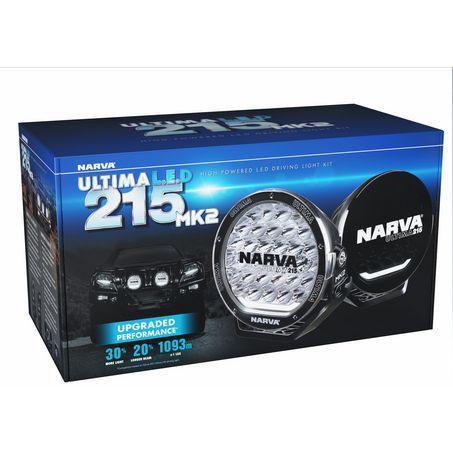 Narva Ultima 215 MK2 Black Driving Light Kit Driving Lights