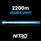 NITRO 180 Maxx 9" LED Driving Light (Pair) Including Harness Driving Lights