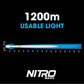 NITRO 80 Maxx 7" LED Driving Light (Pair) Including Harness Driving Lights