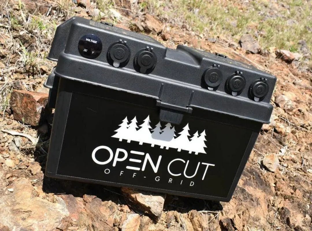 Open Cut Off-Grid Battery Box Battery Box