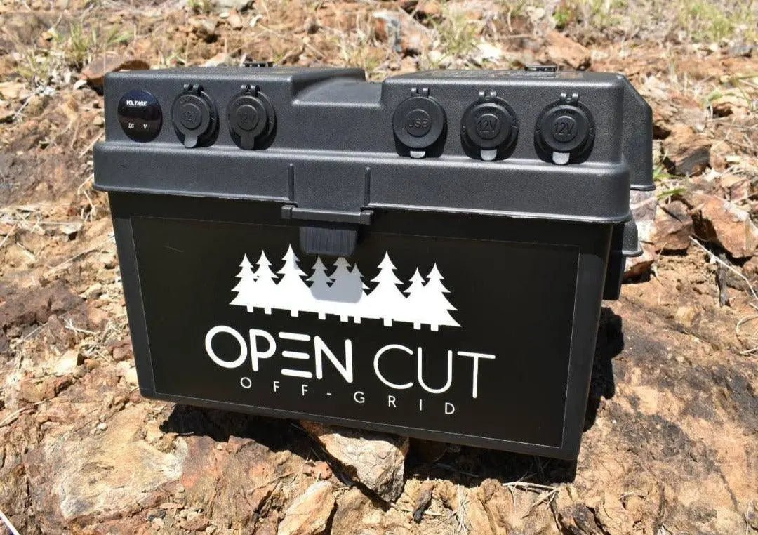 Open Cut Off-Grid Battery Box Battery Box