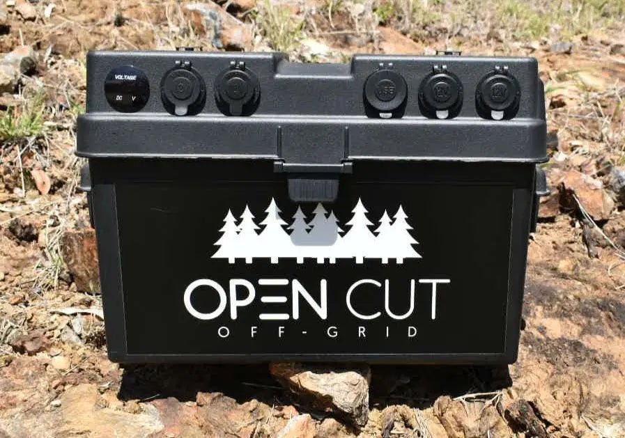 Open Cut Off-Grid Battery Box Battery Box