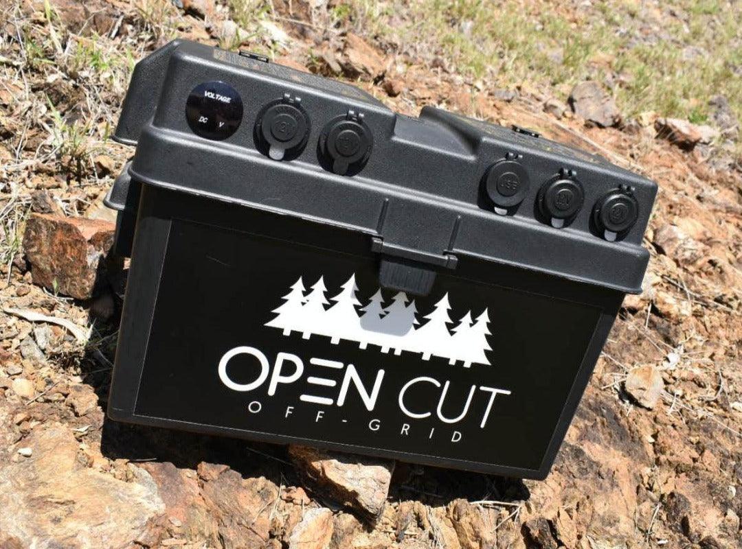 Open Cut Off-Grid Battery Box Battery Box