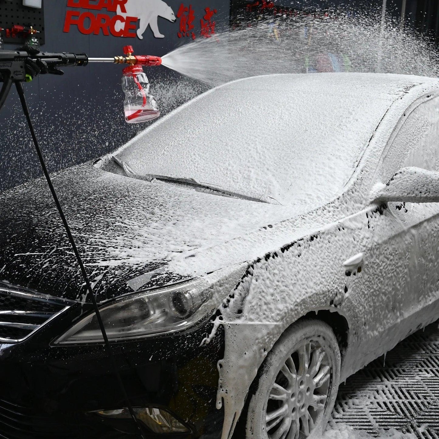 Pressure Washer Brass Snow Foam Lance Foam Nozzle Car Wash Foam Maker for Karcher Elitech Bort AR Bosch Pressure Washer Pressure Washer Foam Cannon