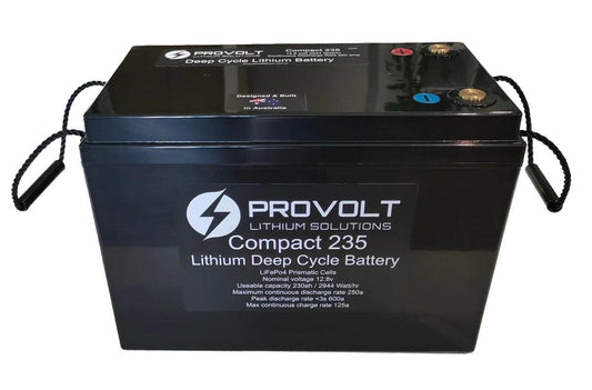 Provolt 235ah Compact Deep Cycle Battery Lithium Batteries