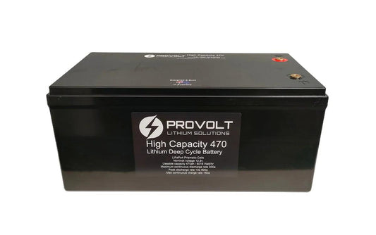Provolt 470ah Compact Deep Cycle Battery Lithium Batteries