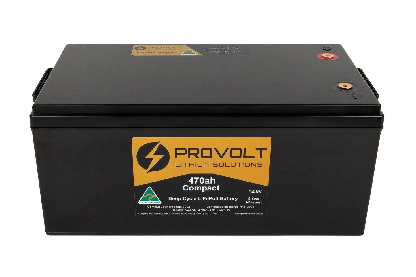 Provolt Compact 470ah Deep Cycle Lithium Battery Compact 12v Lithium Battery