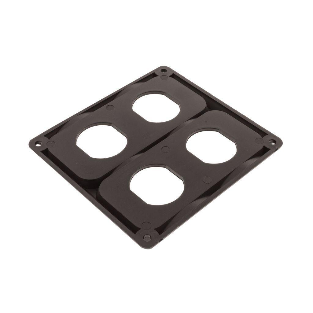 Quad Flush Mount Housing Flush Mount Accessory Panel