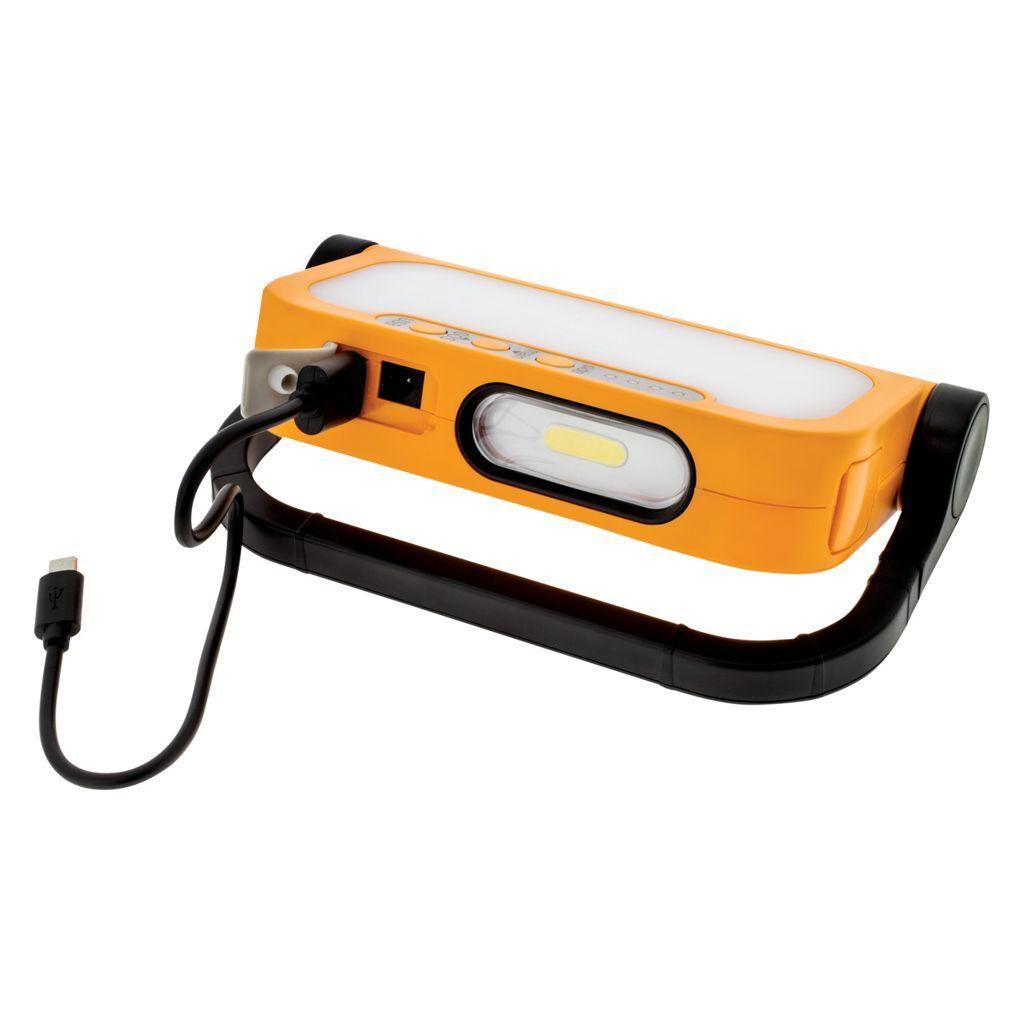 Rechargeable Led Emergency Light With 3W Torch & Powerbank Inspection lamps