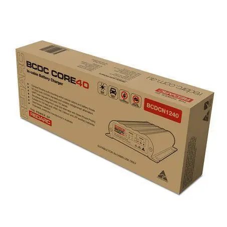 Redarc 12V 40a DC/DC Core (In-Cabin) DC-DC Charger