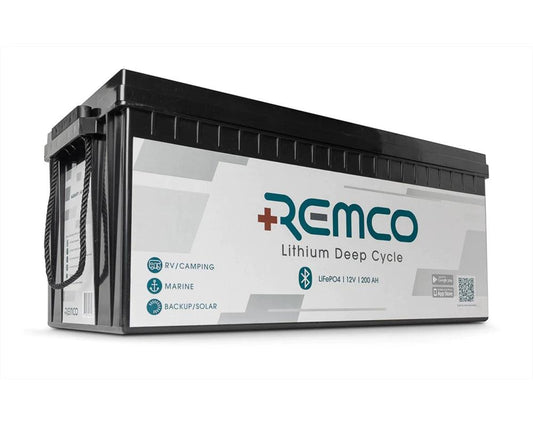 Remco 12v 200ah Lithium Battery 12v Bluetooth Lithium