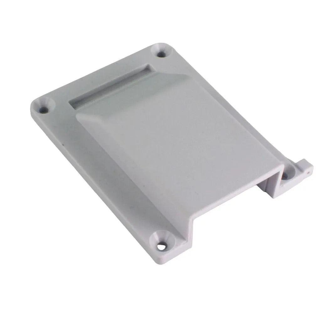Slimline Single Surface Mount 50A Anderson Plug Housing White Anderson Surface Mount