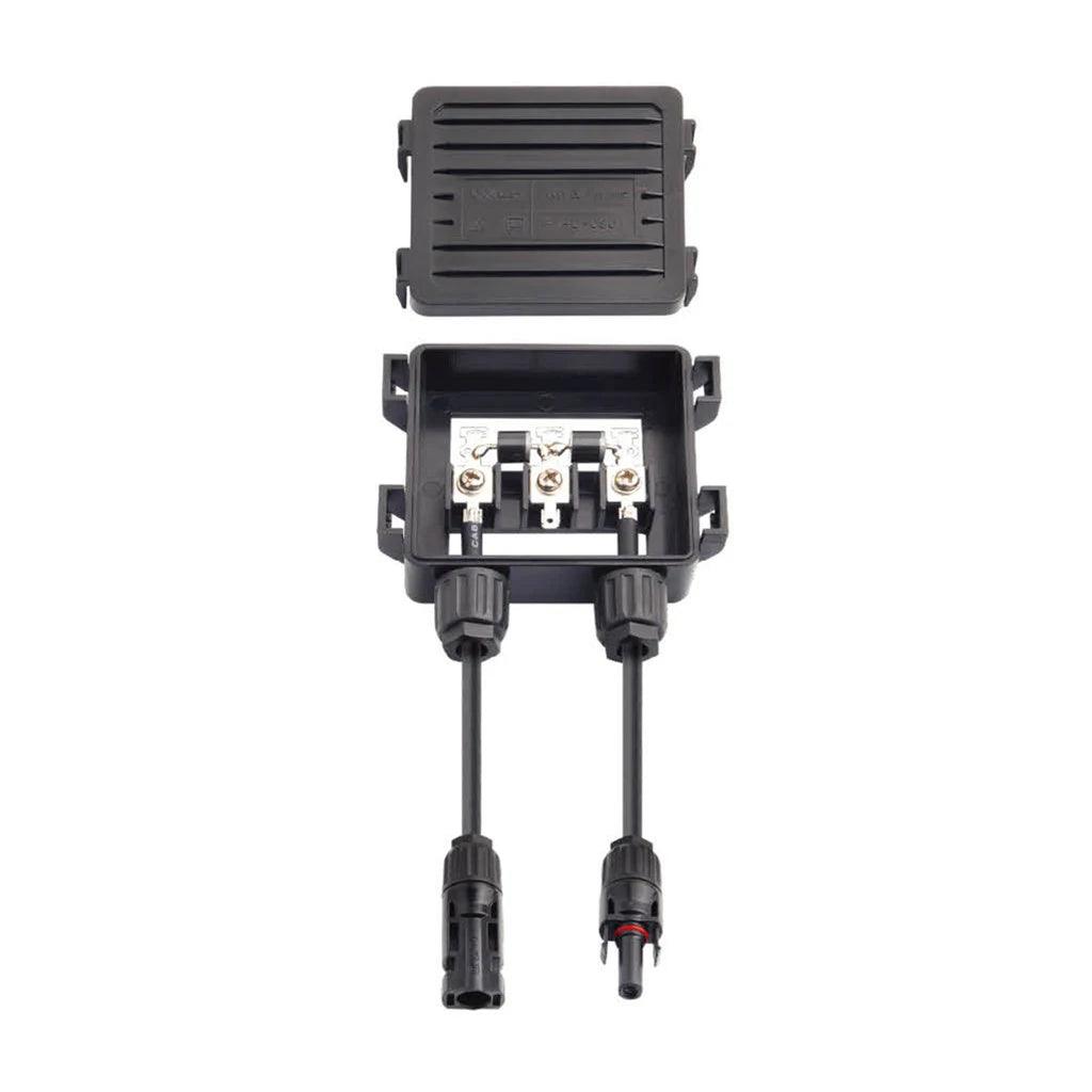 Solar Junction Box PV Connector with 2 Diodes for Panel 50W-170W 6A Solar Junction Box