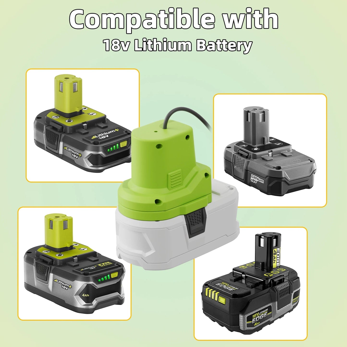 Starlink Mini Battery Adapter Power Cable for Makita Ryobi Milwaukee Dewalt 1M Cable Charger Adapter to DC Power Cable Cord Plug