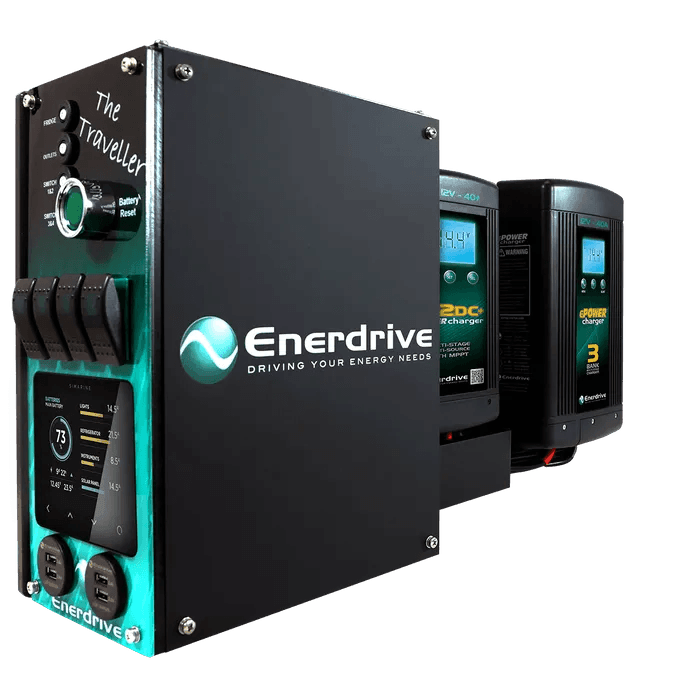Traveller System (LEFT) 40AC 40DC Inc Simarine SCQ50 Power Systems