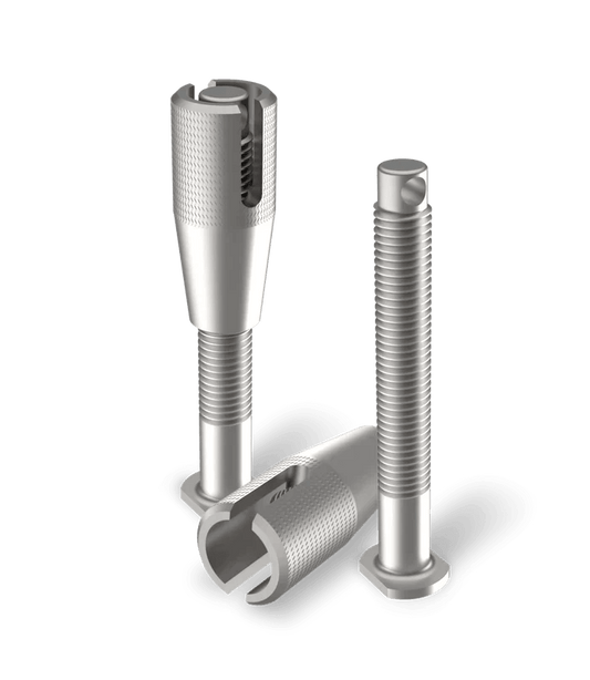 TRED 115mm Threaded Mounting Pins (PAIR) TRED Mounting Accessories