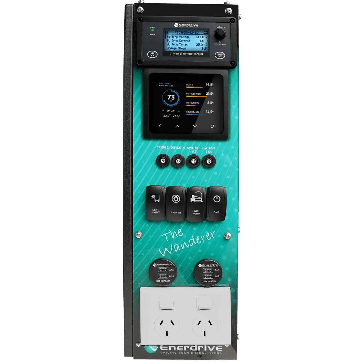 Wanderer 1600w Combi - 40ADC Inc Simarine Power Systems