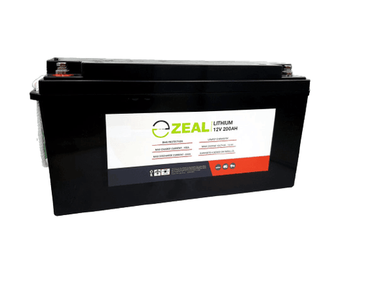 Zeal Lithium Deep Cycle 200ah Lithium Batteries