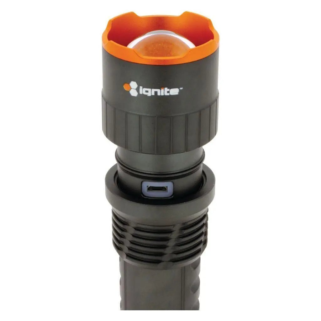 Heavy Duty Medium Torch With Focus & Charging Dock Inspection lamps