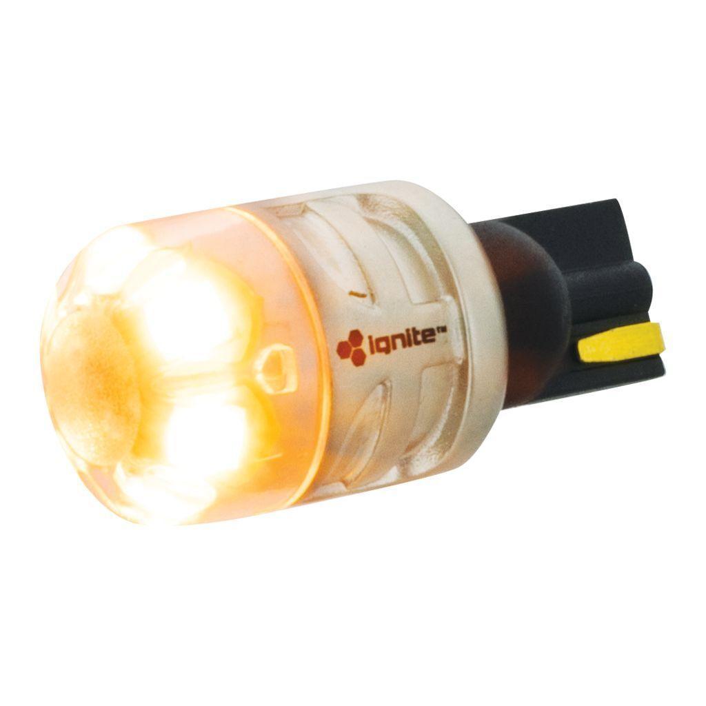 T10 Wedge White 12V 400 Lumens (PKT2) LED Signalling Globes