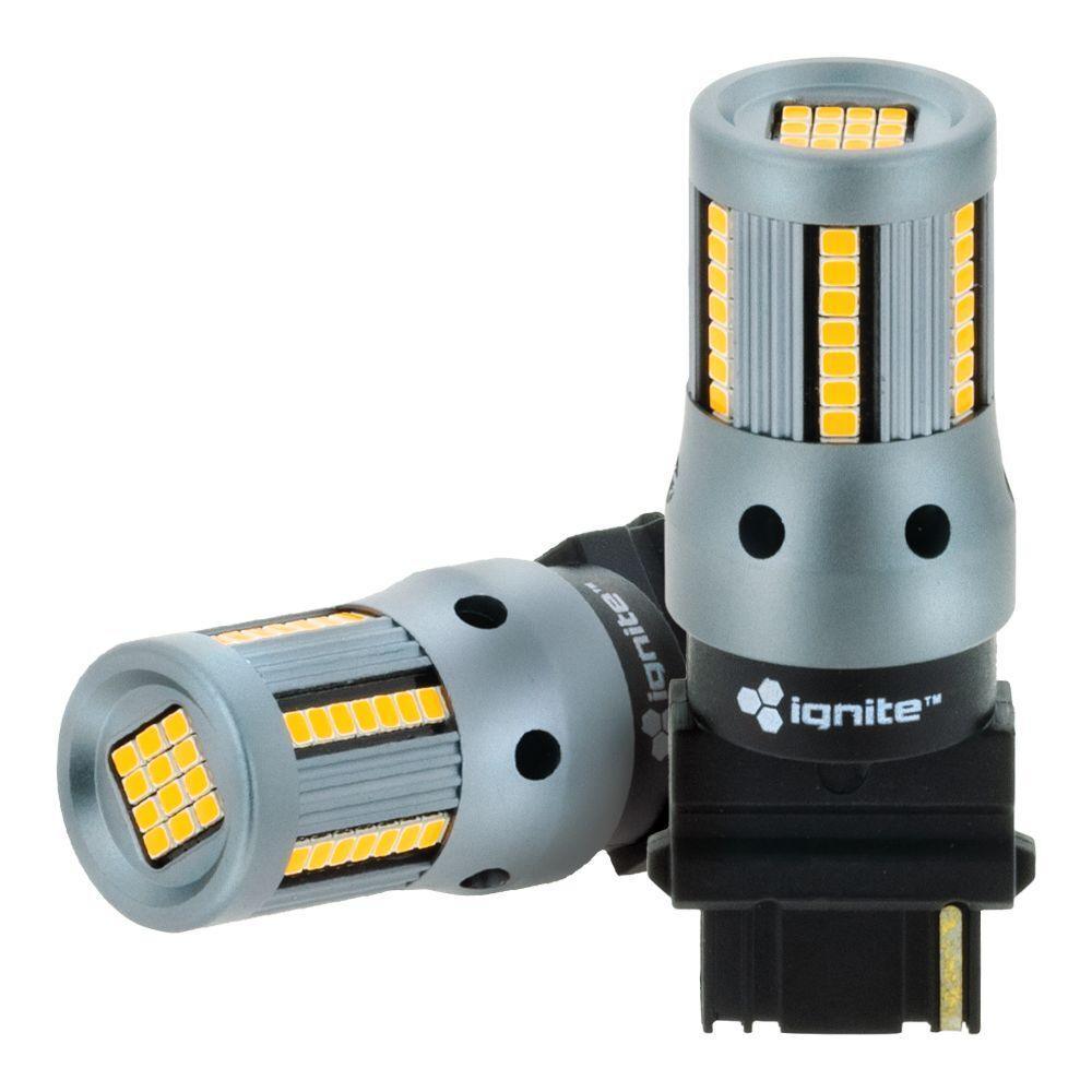 T25 Base Amber 12V 1500 Lumens (PKT2) LED Signalling Globes