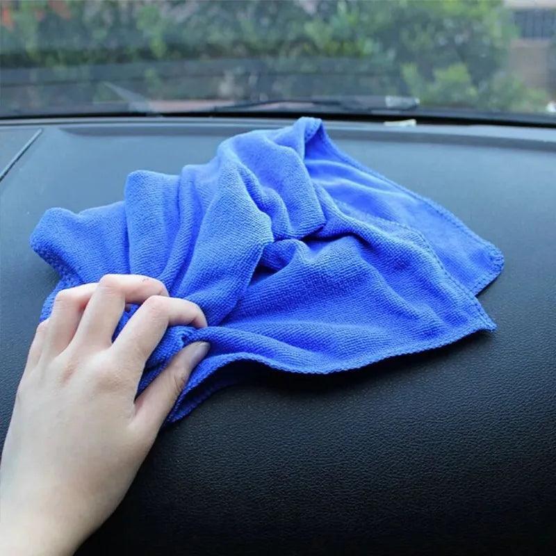 1-20Pcs Microfiber Towels Car Wash Drying Cloth Towel Household Cleaning Cloths Auto Detailing Polishing Cloth Home Clean Tools Microfibre Towel