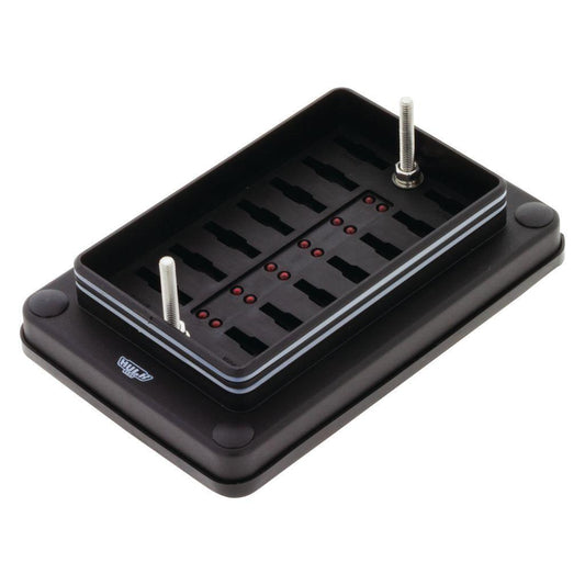 12 Way Weather - Proof ATS Blade Fuse Box w/ LEDs - Fuse Box - Hulk 4x4