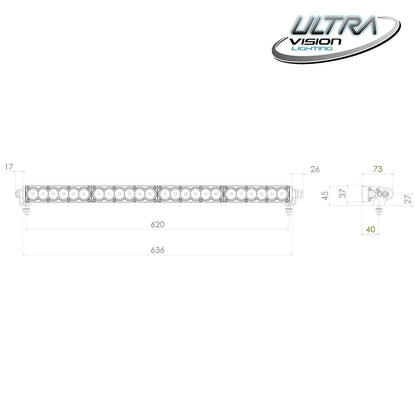 120 LED 26.5″ Light Bar LED Light Bars