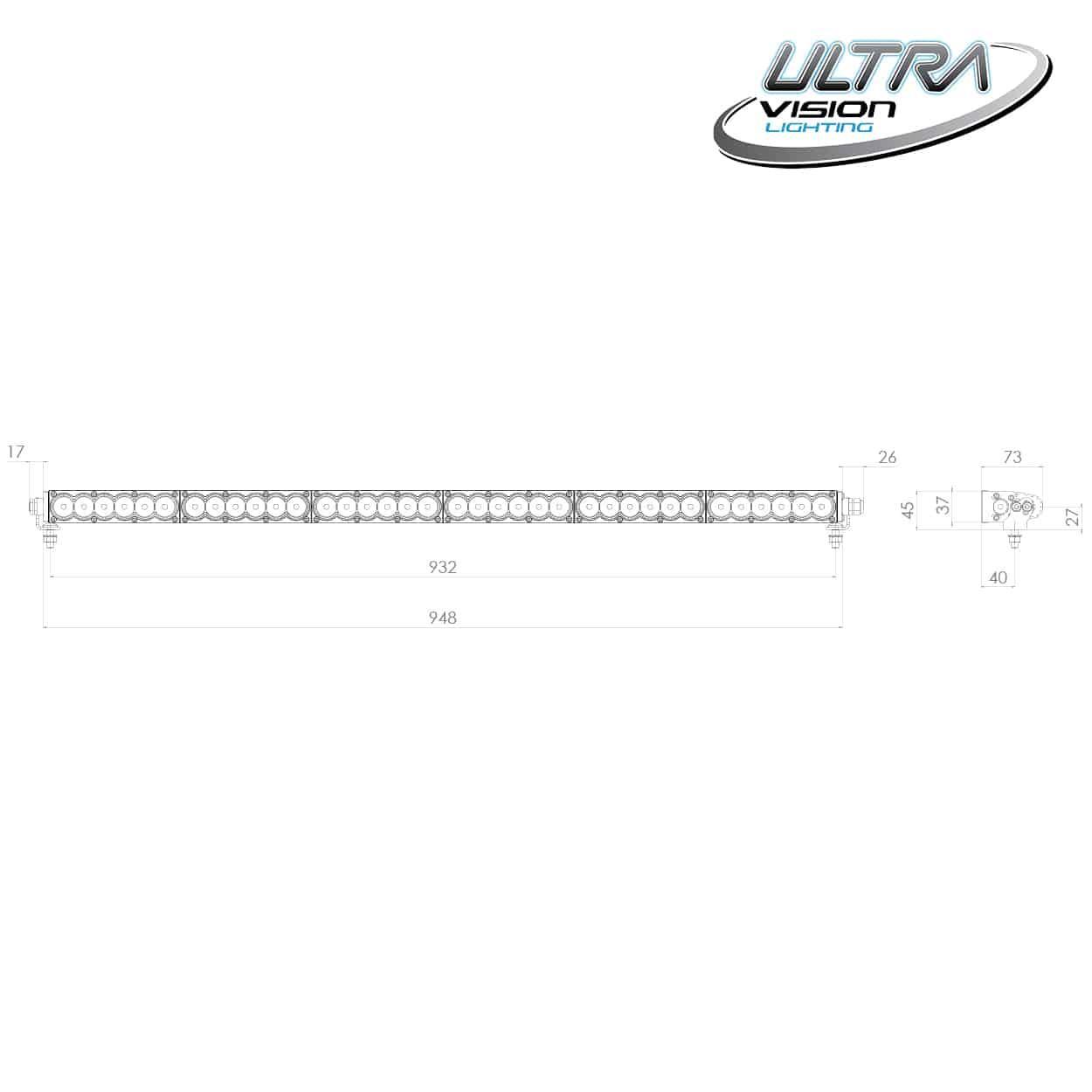 180 LED 39″ Light Bar LED Light Bars