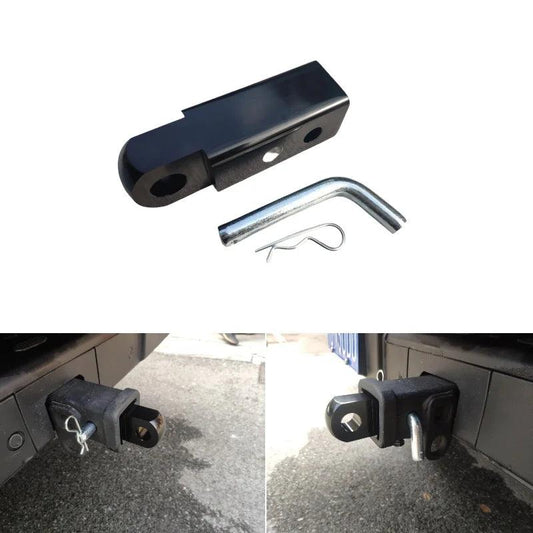 18000 Lbs 2 inch Shackle Hitch Arm Receiver Towing Trailer Tow Hitch Trailer Hooks Tow Bar With Two Hole Adjust Pitch - Row - Shackle Hitch - Open Cut Off - Grid