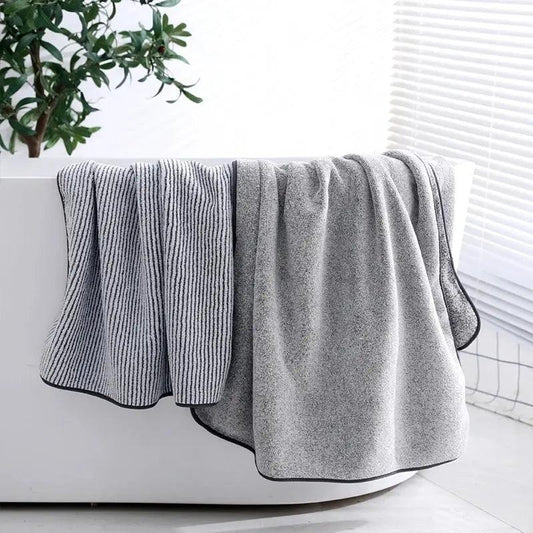 1PCS Thickened Bath Towels for The Body Microfiber Towel for Gym Sports Shower Robe for Spa Beath Home Bath Towels