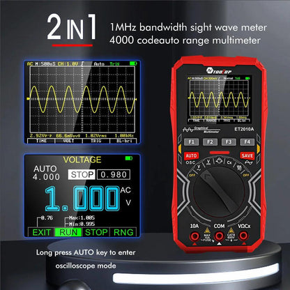 2 In 1 Digital Multimeter & Oscilloscope Multimeter