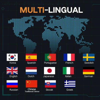 2024 FOXWELL NT1009 OBD2 Bluetooth Car Scanner OBD Scanner