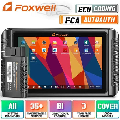 2024 FOXWELL NT1009 OBD2 Bluetooth Car Scanner OBD Scanner