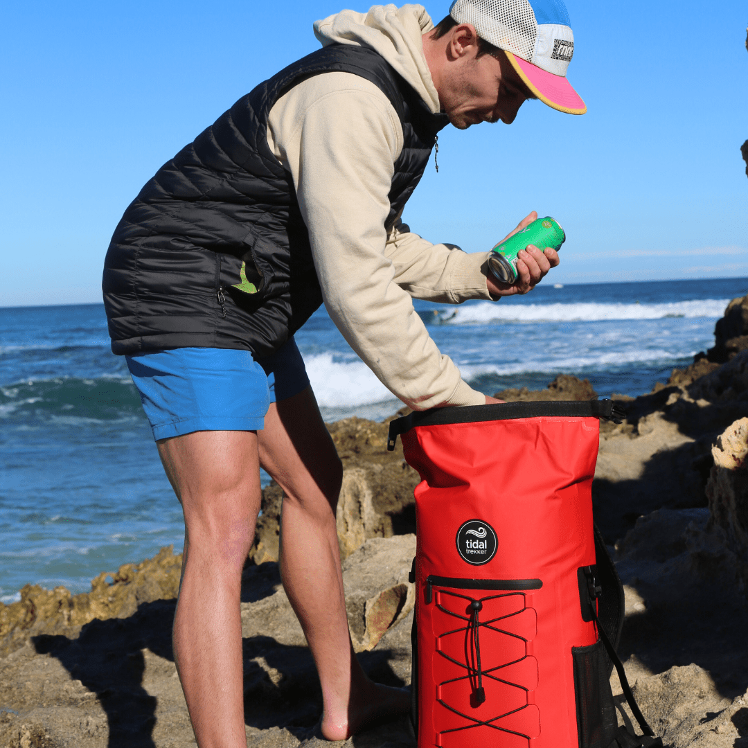 25L Insulated Cooler Backpack Travel Bag