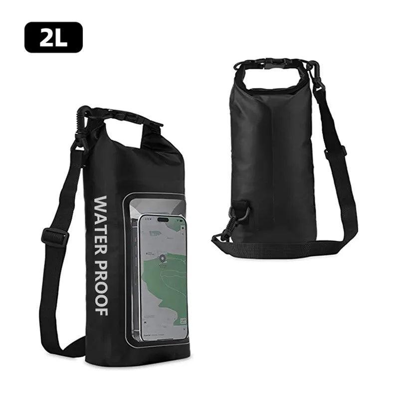 2L Dry Bag Touch Screen Waterproof Bags For Trekking Drifting Rafting Surfing kayak Outdoor Sports Bags Camping Equipment XA394Q Waterproof Bag