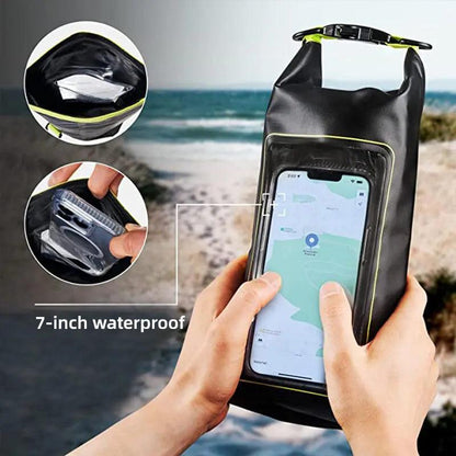 2L Dry Bag Touch Screen Waterproof Bags For Trekking Drifting Rafting Surfing kayak Outdoor Sports Bags Camping Equipment XA394Q Waterproof Bag