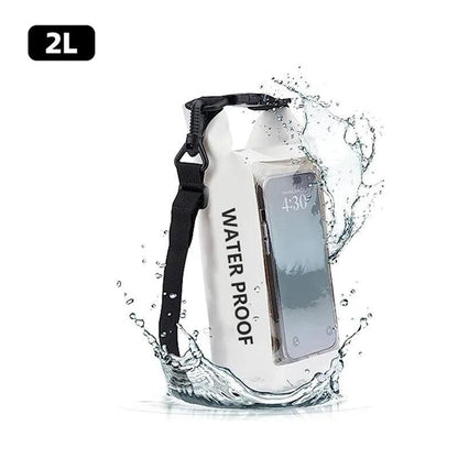 2L Dry Bag Touch Screen Waterproof Bags For Trekking Drifting Rafting Surfing kayak Outdoor Sports Bags Camping Equipment XA394Q Waterproof Bag