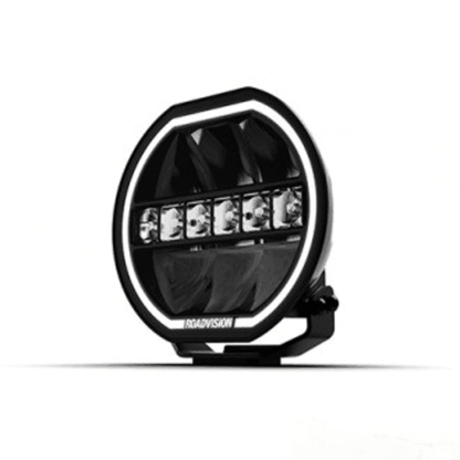 RoadVision 8" LED Driving Light Combo Beam S8 Stealth (PAIR) Inc Harness