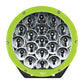 7” Round - 106w LED Driving Lamps Kit - (Green/Black Bezel) Driving Lights