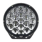 7” Round - 106w LED Driving Lamps Kit - (Green/Black Bezel) Driving Lights