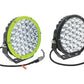 9” Round - 160w LED Driving Lamps Kit - (Green / Black Bezel) Driving Lights