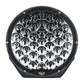 9” Round - 160w LED Driving Lamps Kit - (Green / Black Bezel) Driving Lights