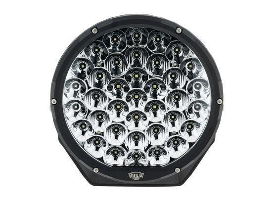 9” Round - 160w LED Driving Lamps Kit - (Green / Black Bezel) Driving Lights