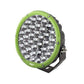 9” Round - 160w LED Driving Lamps Kit - (Green / Black Bezel) Driving Lights