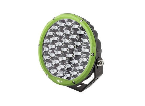 9” Round - 160w LED Driving Lamps Kit - (Green / Black Bezel) Driving Lights