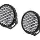 9” Round - 160w LED Driving Lamps Kit - (Green / Black Bezel) Driving Lights