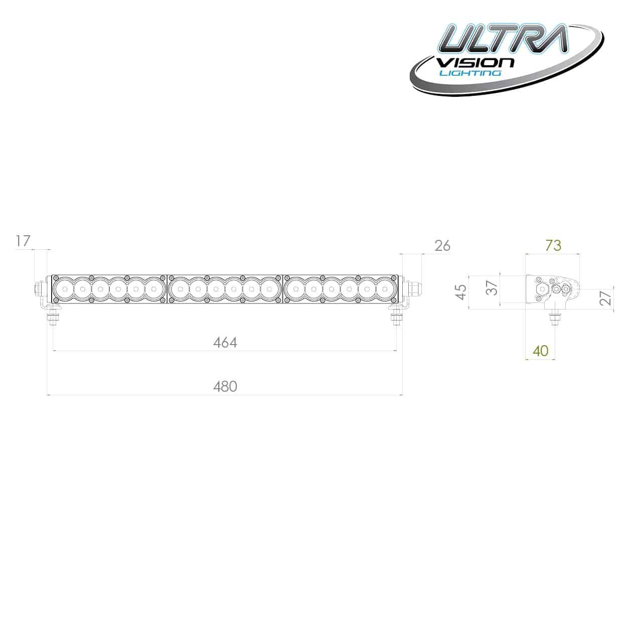 90 LED 20.5″ Light Bar LED Light Bars