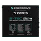 B-TEC 300amp / 12v LiFePO4 BT Slim Metal Case Battery