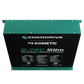 B-TEC 300amp / 12v LiFePO4 BT Slim Metal Case Battery